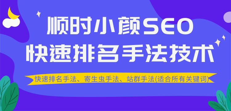 2020最新SEO快速排名手法技术教程+寄生虫手法+站群手法